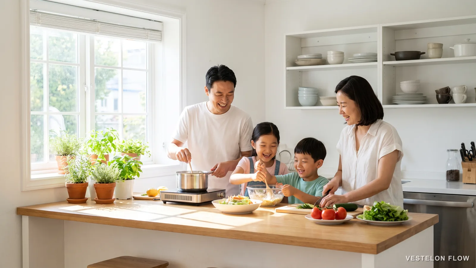 Family Budgeting Made Simple · VESTELON FLOW