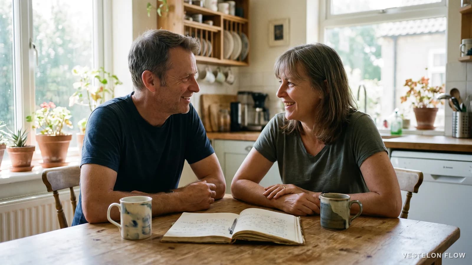 How to Talk About Money With Your Partner · VESTELON FLOW