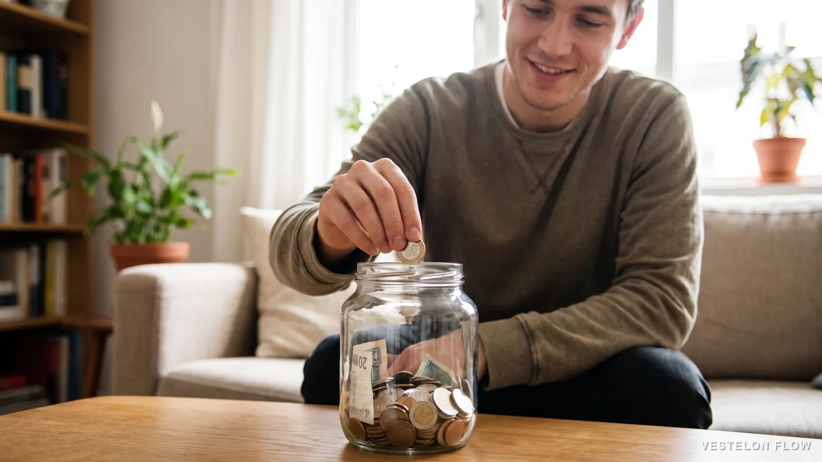 Pay Yourself First: The Simplest Way to Actually Save · VESTELON FLOW