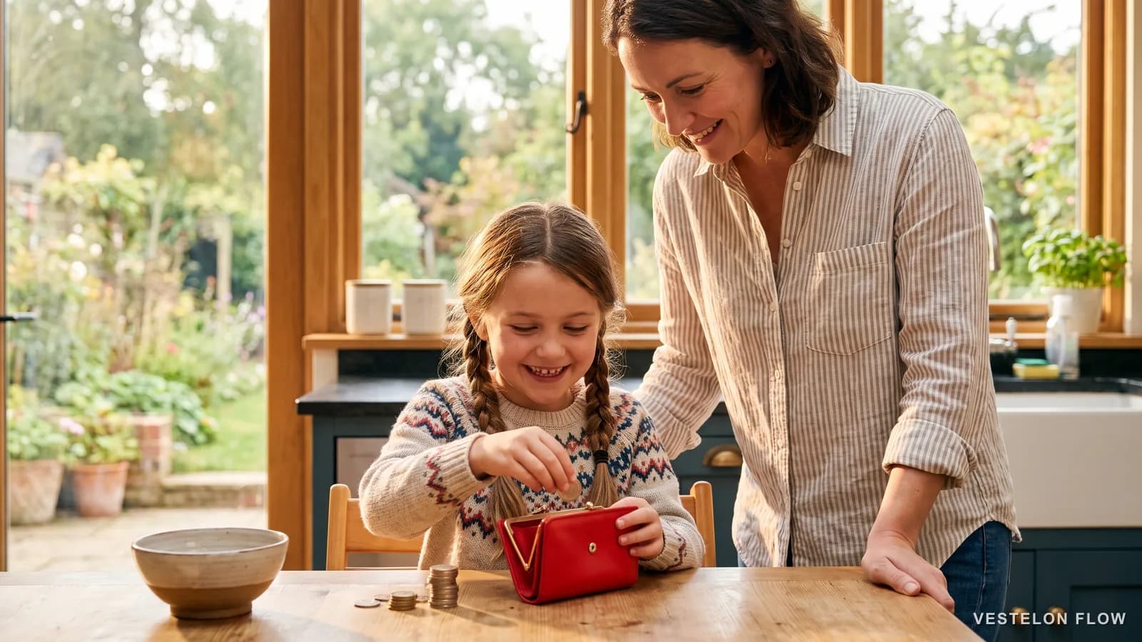 Pocket Money: How Much, From What Age, and What It Teaches · VESTELON FLOW