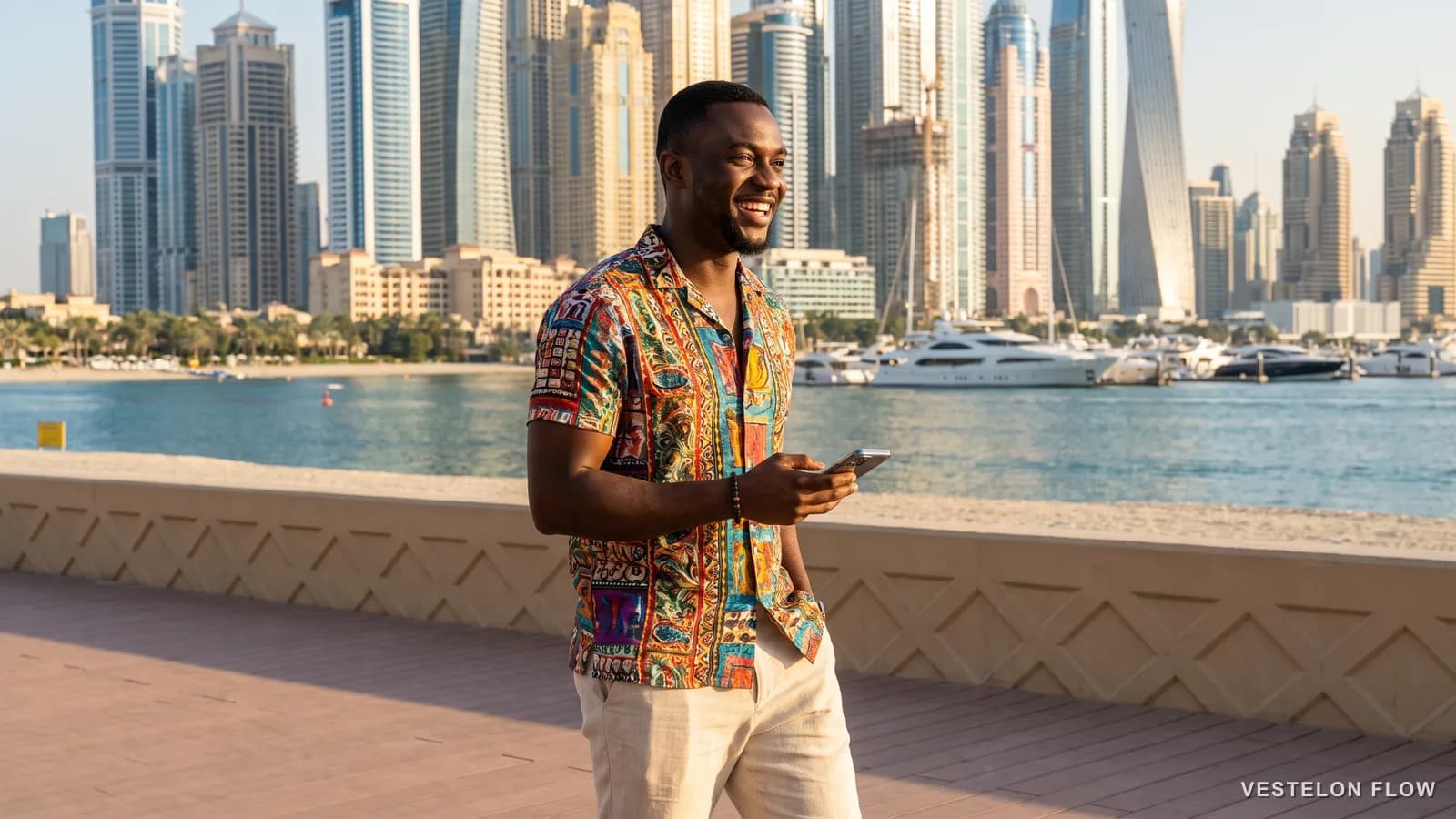 Sending money home from Dubai without losing it to fees · VESTELON FLOW